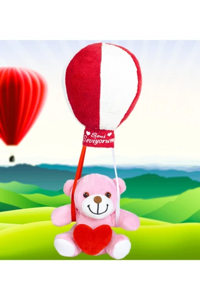 Özgüner Oyuncak Oyuncak Uçan Balonlu Ayıcık - Resim 3