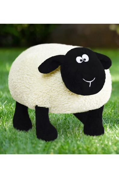 Ayıcı Oyuncak Harika Peluş Koyun Shaun (%100 Yerli ) - Resim 3