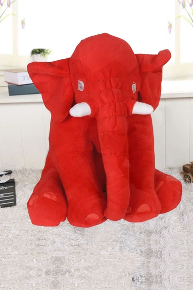 Ayıcı Oyuncak Gri Pof Uyku Arkadaşım Peluş Fil 65 Cm ürün görseli 1