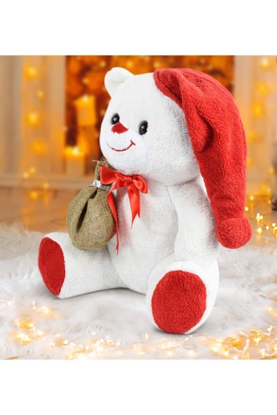 Ayıcı Oyuncak 75 Cm Ponpon Şapkalı Ayıcık - Resim 2