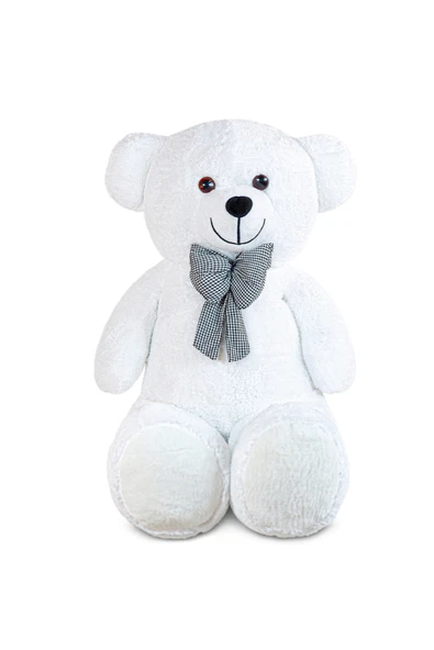 Ayıcı Oyuncak 140 Cm Papyonlu Büyük Ayıcık (%100 Yerli) - Resim 2