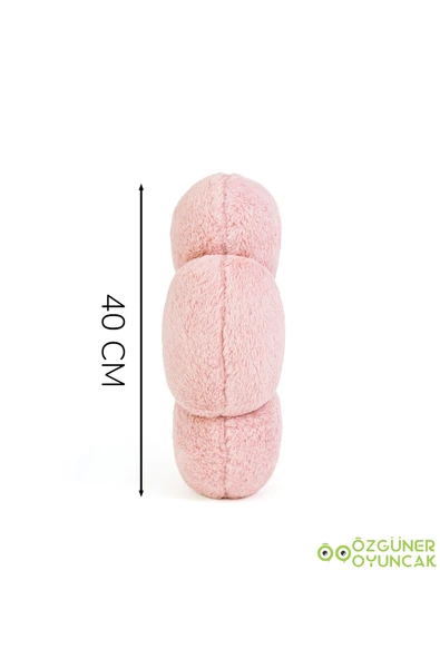 Pababo Dekoratif Papatya Şeklinde Peluş Yastık 40 cm – Yumuşak ve Konforlu Tasarım - Resim 4