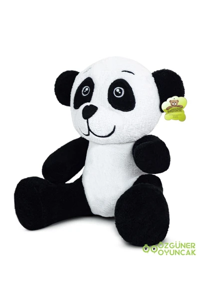 Ayıcı Oyuncak Harika Peluş 25 Cm Sevimli Panda (%100 Yerli ) - Resim 3