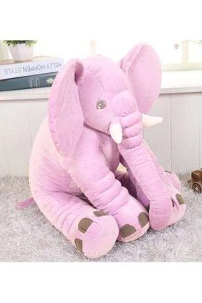 Ayıcı Oyuncak Uyku Arkadaşım Fil Peluş Fil 80cm (%100 Yerli) ürün görseli 1