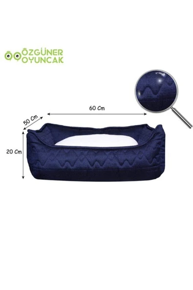 Ayıcı Oyuncak Paptex Köpek - Kedi Evcil Hayvan Yatağı (%100 YERLİ) Bej - S beden - Resim 2