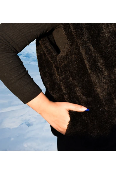 Özgüner Oyuncak Peluş Yelekle Hem Sıcak Hem Şık Olun - Resim 4