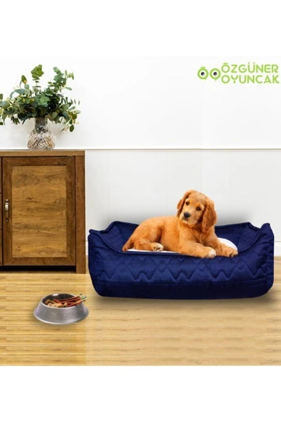 Özgüner Oyuncak Paptex Köpek - Kedi Evcil Hayvan Yatağı (%100 YERLİ) Bej - S beden ürün görseli