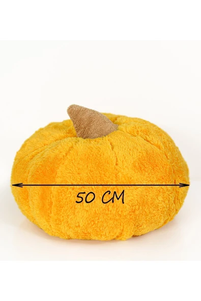 Ayıcı Oyuncak Pabtex Dekoratif 50 Cm Pelüş Kabak Kırlent - Resim 2