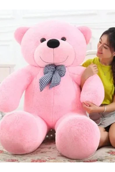 Ayıcı Oyuncak Oyuncak 100 Cm Papyonlu Ayıcık Sevgiliye Özel ürün görseli 1