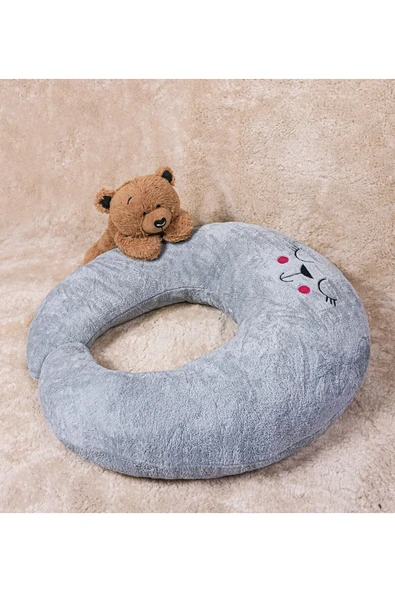 Ayıcı Oyuncak Pabtex Bebek Emzirme Destek Ve Oturma Minderi Yastığı - Resim 4