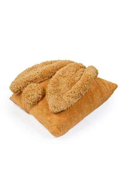 Özgüner Oyuncak Pabtex Kırlent Kulaklı Yastık Tavşan Kulak Tasarım - Sevimli Tasarım - Resim 6