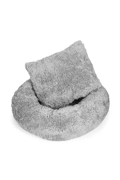 Özgüner Oyuncak Pabtex Pelüş Yuvarlak Köpek Yatağı - Yumuşak, Yıkanabilir ve Kaymaz Tabanlı - Resim 3