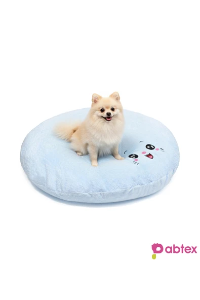 Ayıcı Oyuncak Pelüş Dokulu Kedi Köpek Yatağı 80 cm – Konforlu ve Dayanıklı - Resim 2