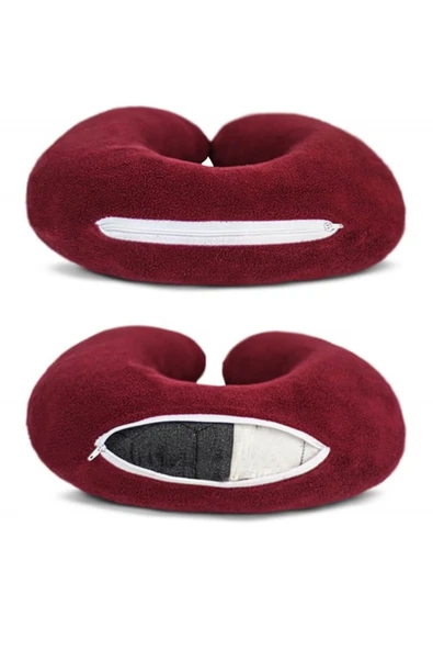 Özgüner Oyuncak Pabtex Seyahat Yastığı Visco - Uçak Ve Araba Yolculukları Için En Iyi Boyun Desteği - Resim 2