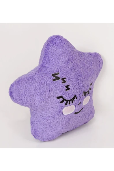 Özgüner Oyuncak Uyku Arkadaşım Ledli Yıldız Yastık - Resim 4