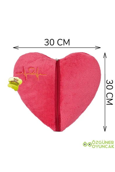 Özgüner Oyuncak Sürprizli Pelüş Kalp Civciv 50 Cm - Resim 5