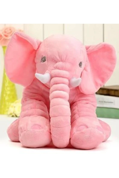 Özgüner Oyuncak Uyku Arkadaşım Fil Peluş Fil 80cm (%100 Yerli) - Resim 2