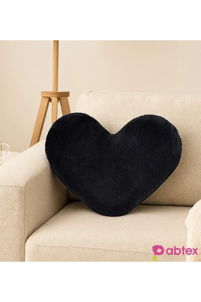 Harika Peluş Fabrikası Paptex Peluş Kalp Yastık – Yumuşak ve Dekoratif ürün görseli 1