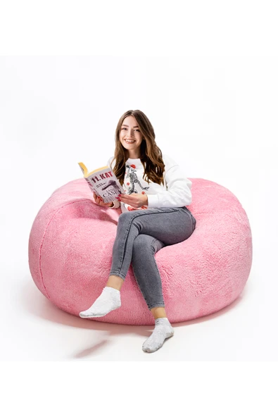 Özgüner Oyuncak Sıcak ve Yumuşak Peluş Dev Puf – Konforlu Oturma Keyfi - Resim 4