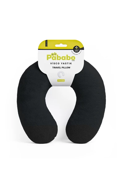 Harika Peluş Fabrikası Pabtex Peluş U Tipi Boyun Yastığı Yumuşak ve Ergonomik Seyahat Konforu - Resim 2
