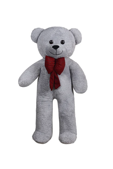 Ayıcı Oyuncak Oyuncak 100 Cm Papyonlu Ayıcık Sevgiliye Özel - Resim 4