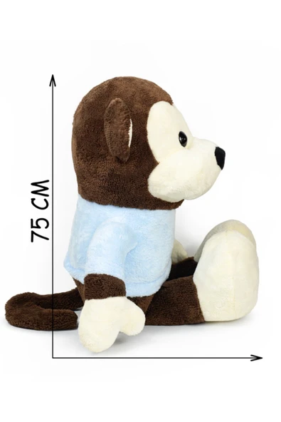 Özgüner Oyuncak Pababo 75 Cm Canım Arkadaşım Maymun - Resim 5