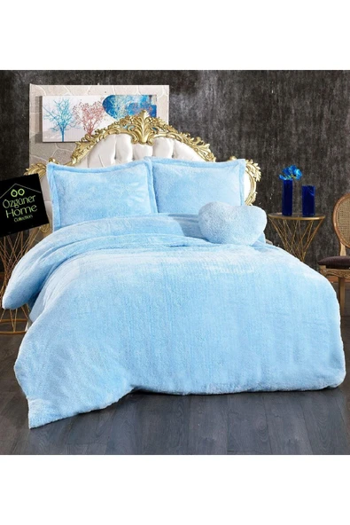 Pababo Pabtex Çift Kişilik Peluş Nevresim Takımı (%100 Yerli ) ürün görseli