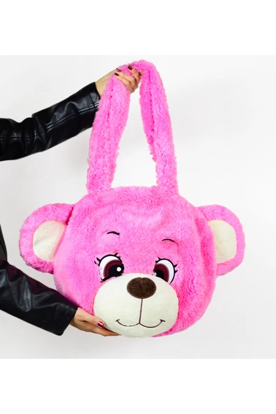 Özgüner Oyuncak Yumuşacık Ayıcık Detaylı Omuz Çantası – Şıklığı ve Rahatlığı Bir Arada - Resim 2