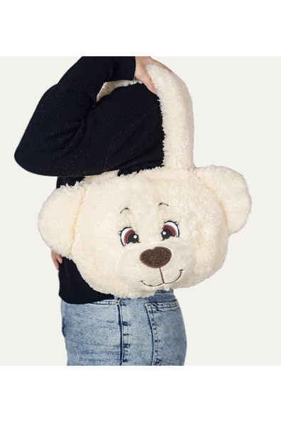 Özgüner Oyuncak Yumuşacık Ayıcık Detaylı Omuz Çantası – Şıklığı ve Rahatlığı Bir Arada - Resim 2