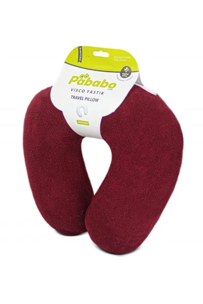 Harika Peluş Fabrikası Pabtex Seyahat Yastığı Visco - Uçak Ve Araba Yolculukları Için En Iyi Boyun Desteği - Resim 4