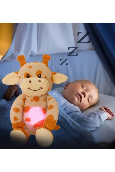 Özgüner Oyuncak Uykuşşş Akıllı Ağlama Sensörlü Uyku Arkadaşı - Beyaz Gürültülü Poli ürün görseli