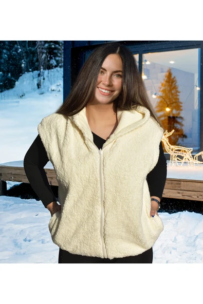 Özgüner Oyuncak Paptex Kışın Sıcak Favorisi: Peluş Yelek Ile Şıklığa Adım Atın - Resim 3