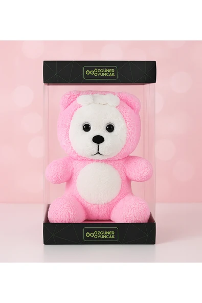Ayıcı Oyuncak Kutulu 35 cm Pelüş Ayıcık – Hediye Paketi Hazır Sevimli Oyuncak ürün görseli 1