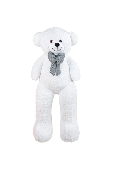 Pababo Papyonlu Sevimli Büyük Peluş Ayıcık, 130 Cm - % 100 Yerli - Resim 3