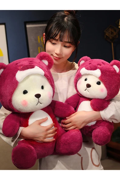 Özgüner Oyuncak Uykumcuk Ayıcık Sevgiliye Özel 40 CM - Resim 3