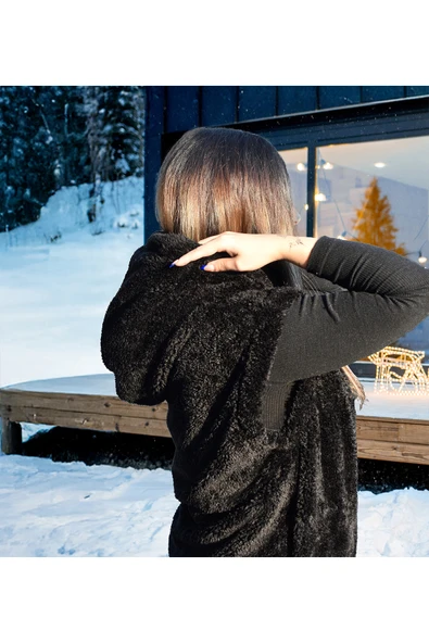 Ayıcı Oyuncak Peluş Yelekle Hem Sıcak Hem Şık Olun - Resim 3