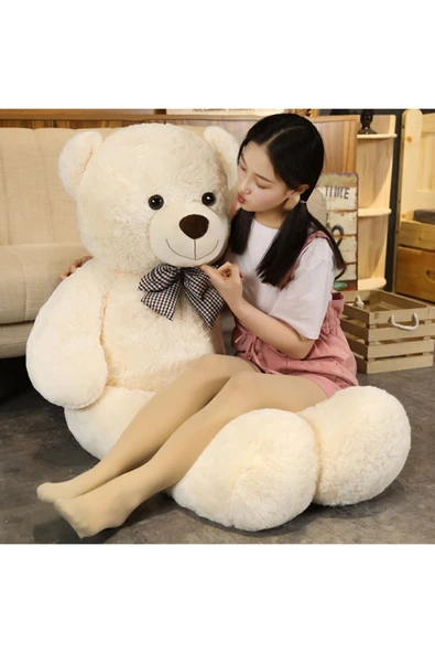 Ayıcı Oyuncak Oyuncak 100 Cm Papyonlu Ayıcık Sevgiliye Özel ürün görseli 1