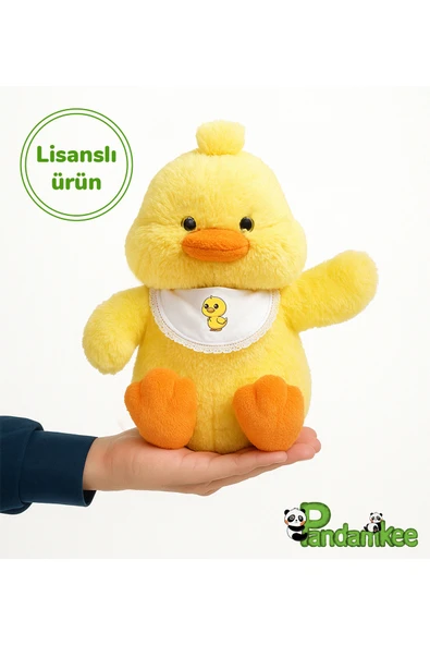 Ayıcı Oyuncak Pandamkee Yumurtadan Çıkan Civcivino Peluş – Bebeklere Ve Çocuklara Özel Çantalı Civciv - Resim 3