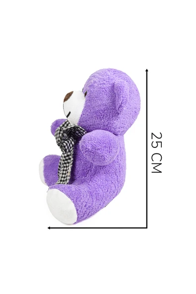 Ayıcı Oyuncak Özgüner Papyonlu Oturan Peluş Ayıcık: En Tatlı Hediye Seçeneğiniz! (%100 Yerli) - Resim 4