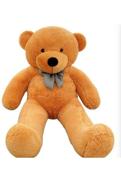 Ayıcı Oyuncak Kahverengi Papyonlu Büyük Ayıcık 130 Cm - Resim 2