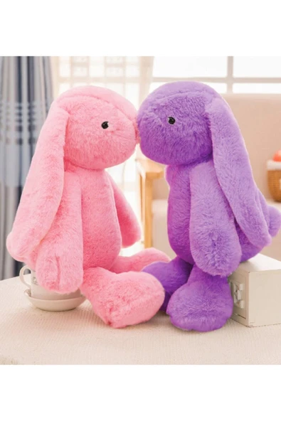 Özgüner Oyuncak Özgüner Uyku Arkadaşım Tavşan 45 Cm - Resim 2