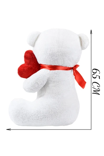 Ayıcı Oyuncak Pababo Küstüm, Trip Atan 65 Cm Peluş Ayıcık - Resim 5