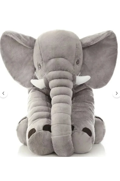 Özgüner Oyuncak Uyku Arkadaşım Fil - Büyük Yumuşak Peluş Fil 65 Cm ürün görseli 1