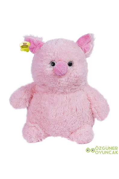 Özgüner Oyuncak Sevimli Domuz Peluş Oyuncak – Hem Çocuklar Hem Yetişkinler İçin - Resim 4