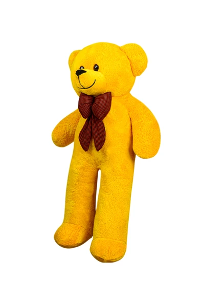 Harika Peluş Fabrikası Oyuncak 100 Cm Papyonlu Ayıcık Sevgiliye Özel - Resim 4