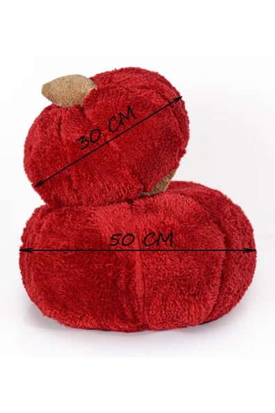Harika Peluş Fabrikası Pabtex Peluş Kabak Kırlent 2'li Yastık, Evinizi Süslesin - Resim 5