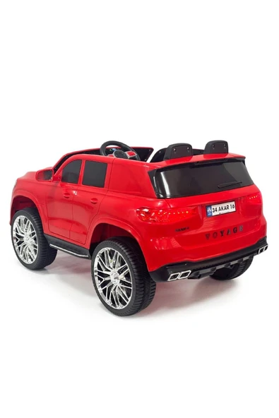 Ayıcı Oyuncak ÖZGÜNER OYUNCAK Akülü Uzaktan Kumandalı Araba VOYAGE GT 4x2 Deri Koltuklu - Resim 5