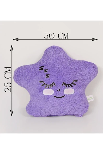 Ayıcı Oyuncak Uyku Arkadaşım Ledli Yıldız Yastık - Resim 5