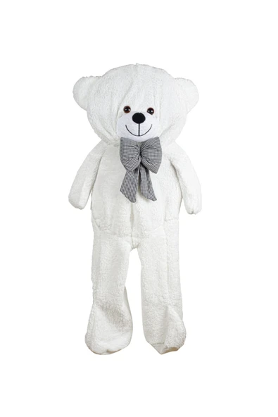 Ayıcı Oyuncak Pabtex Oyuncak Ayıcı 140 Cm Papyonlu Oyuncak Kılıfı ( Boş Olarak Gönderilmektedir.) - Resim 2