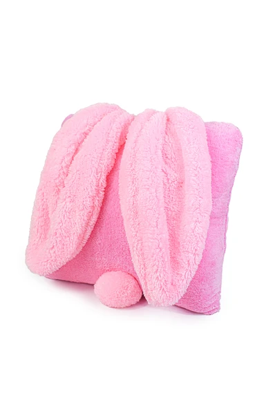 Özgüner Oyuncak Pabtex Kırlent Kulaklı Yastık Tavşan Kulak Tasarım - Sevimli Tasarım - Resim 5